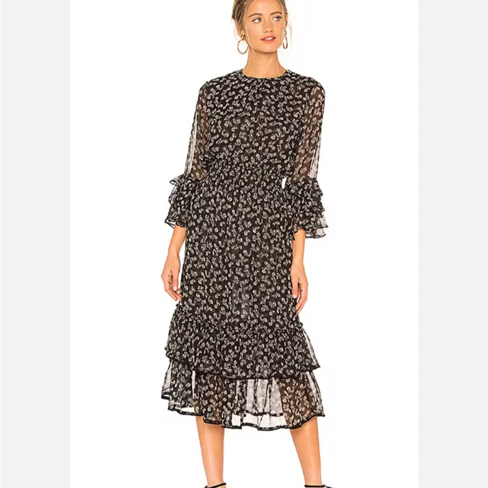 MISA LOS ANGELES Gordana Midi Dress